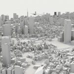 A genetic algorithm predicts the vertical growth of cities